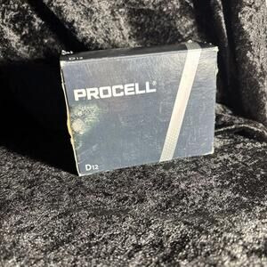 Duracell Procell D12 1.5V D Batteries PC1300 Alkaline D-Cell 11 NEW Missing 1